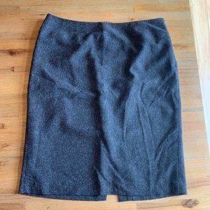 Black and White Pencil Skirt